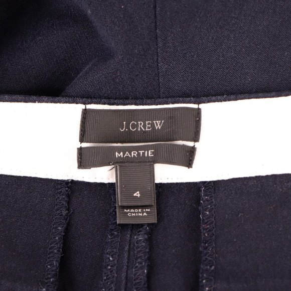 J Crew Martie High Rise Cotton Cropped Dress Pants - Picture 8 of 9